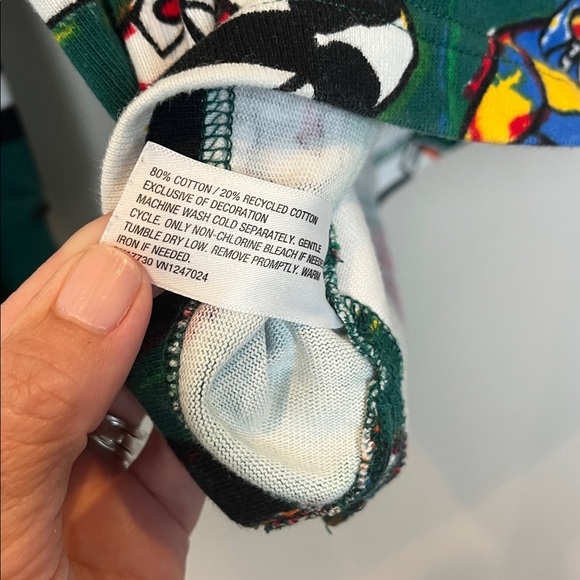 Rowing Blazers Rugby Shirt Tiny Rugy Shirts Print Green Size Medium - Picture 7 of 8